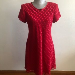 Jeffrey & Dana by linda Hurley and Avelyn socias size 8 short sleeves dress